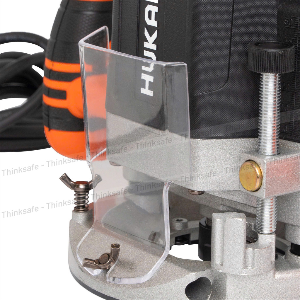 Máy Phay Gỗ HUKAN G2-MPG1207 (Gen 2), Công suất 1600W 6 Cấp chỉnh tốc, Tốc độ 32.000 V/p