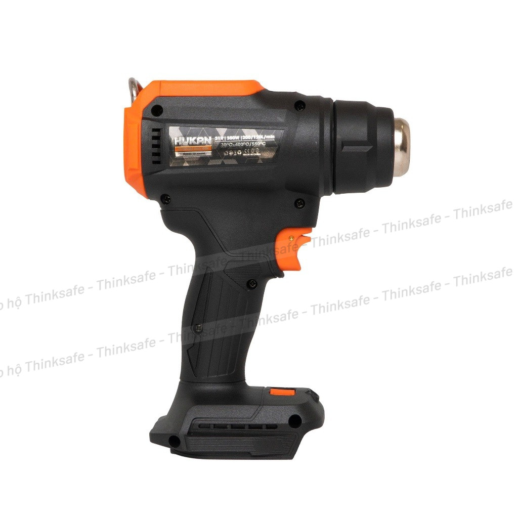 Máy Khò Nhiệt Pin 21V HUKAN G1-KN350 Công suất 350W, Nhiệt độ 30–550℃ | Lưu Lượng 200L/Phút, Không Chổi Than