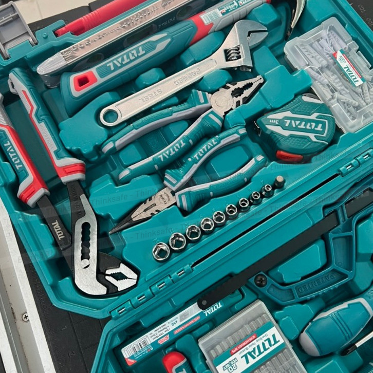 Bộ đồ nghề 168 chi tiết TOTAL THKTHP21686