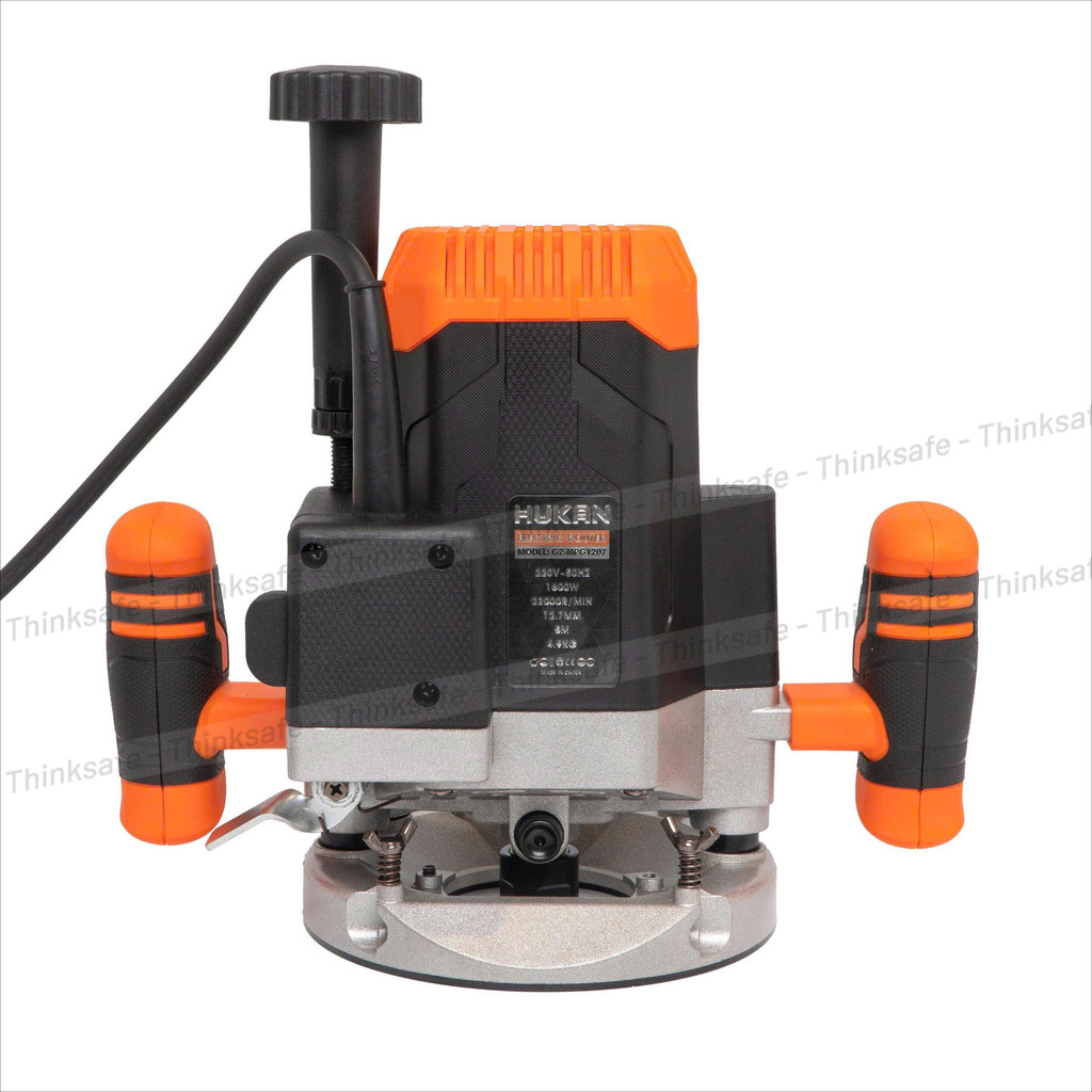Máy Phay Gỗ HUKAN G2-MPG1207 (Gen 2), Công suất 1600W 6 Cấp chỉnh tốc, Tốc độ 32.000 V/p