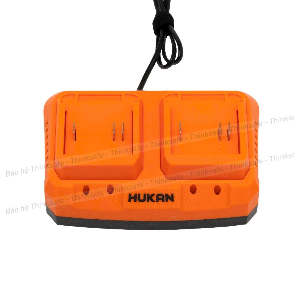 Sạc Đôi HUKAN G1-ADT0216, Công Suất 1.6A, Chân Phổ Thông, Bảo Vệ Quá Dòng, Quá Nhiệt, Đế Sạc Bàn Đôi