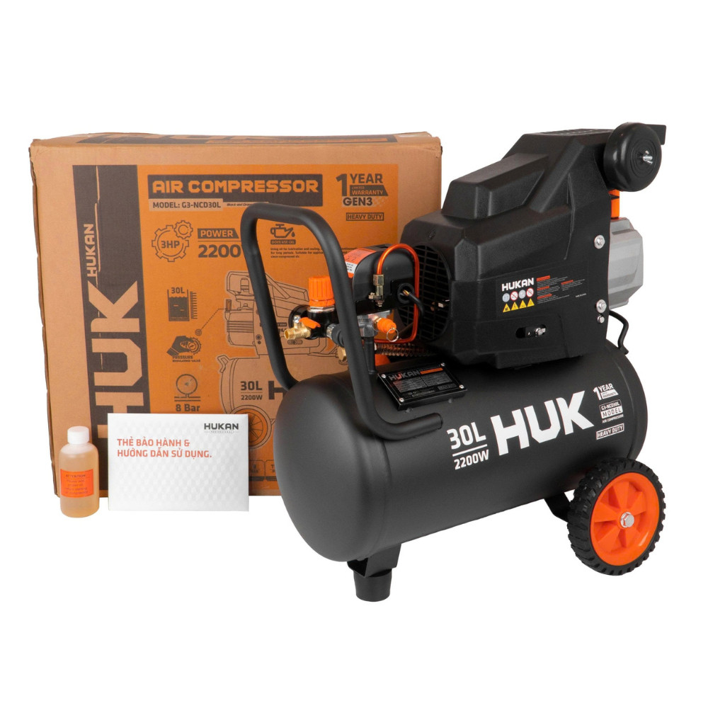 Máy Nén Khí Có Dầu HUKAN G3-NCD30L / NCD50L