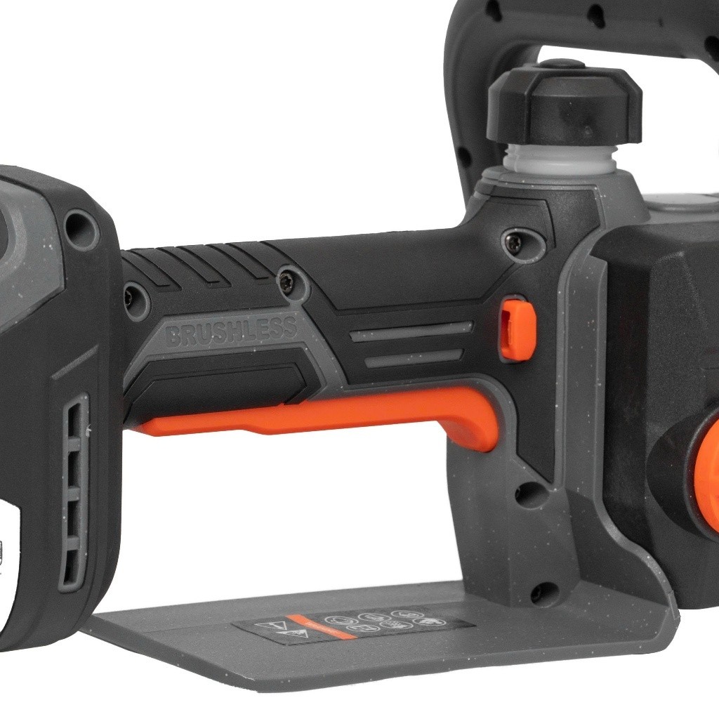 Thân máy cưa xích pin 21V HUKAN G1-N13, Không Chổi Than, lam xích 12 inch, công suất 1100w, tốc độ không tải 6000v/p