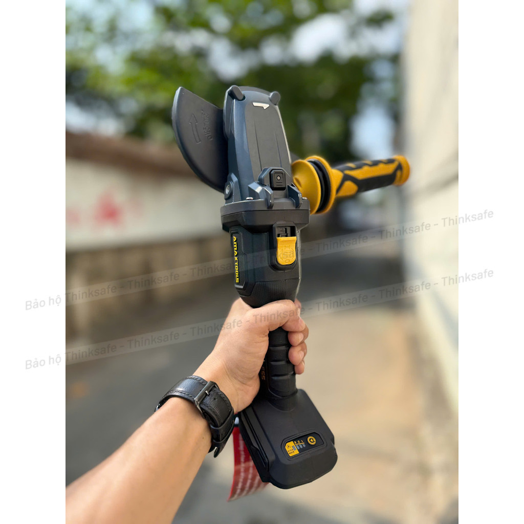 Máy mài góc pin 125mm AMAXTOOLS AM125CS-SM
