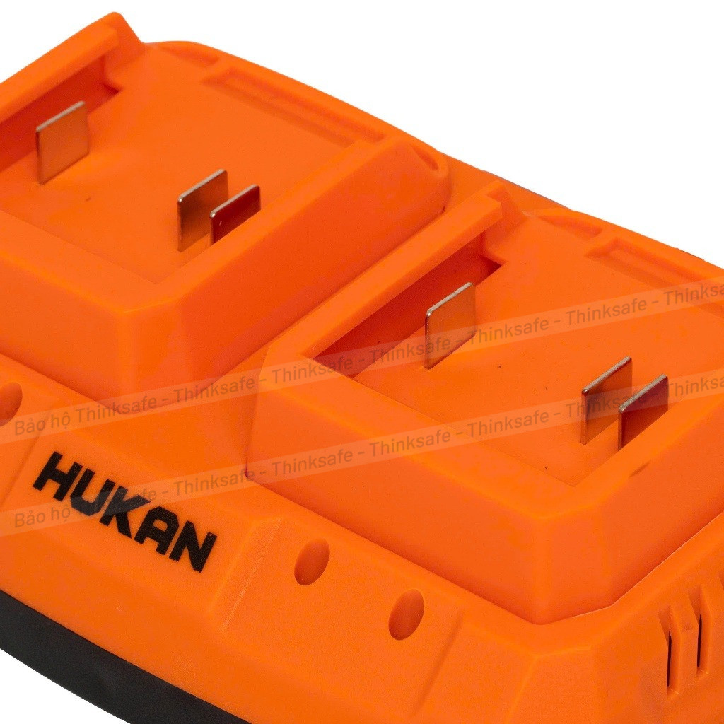 Sạc Đôi HUKAN G1-ADT0216, Công Suất 1.6A, Chân Phổ Thông, Bảo Vệ Quá Dòng, Quá Nhiệt, Đế Sạc Bàn Đôi