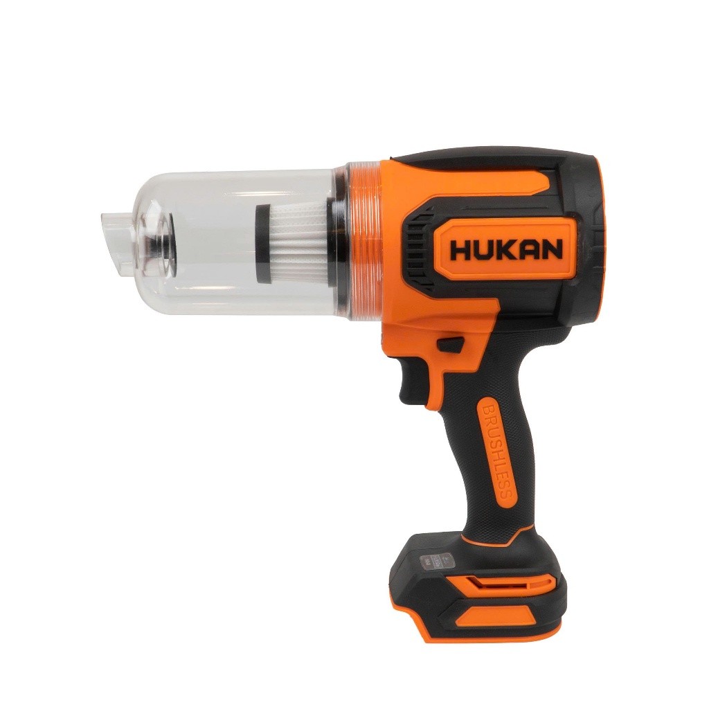 Máy thổi phản lực siêu mạnh 2 trong 1 HUKAN G2-TH201, Vừa hút vừa thổi, Lực thổi 1000g, Lực hút 7KPA, Chân pin phổ thông