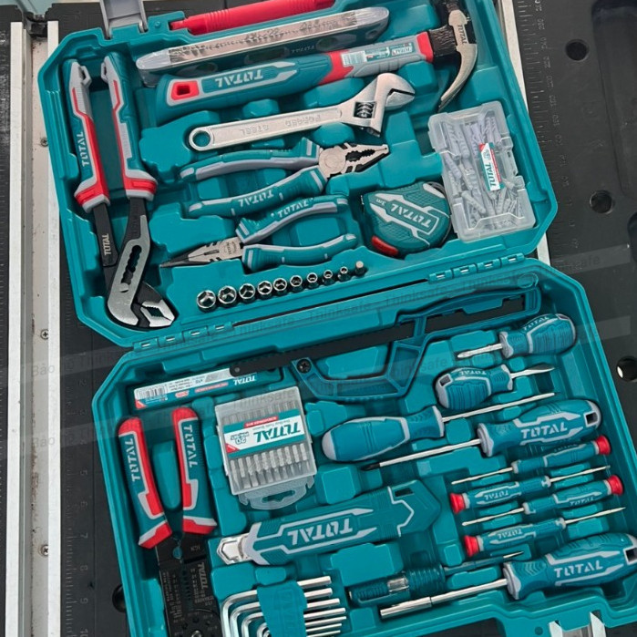 Bộ đồ nghề 168 chi tiết TOTAL THKTHP21686