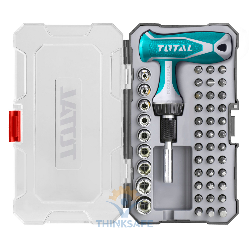 Bộ 47 tua vít vặn tay cầm Total TACSD30476