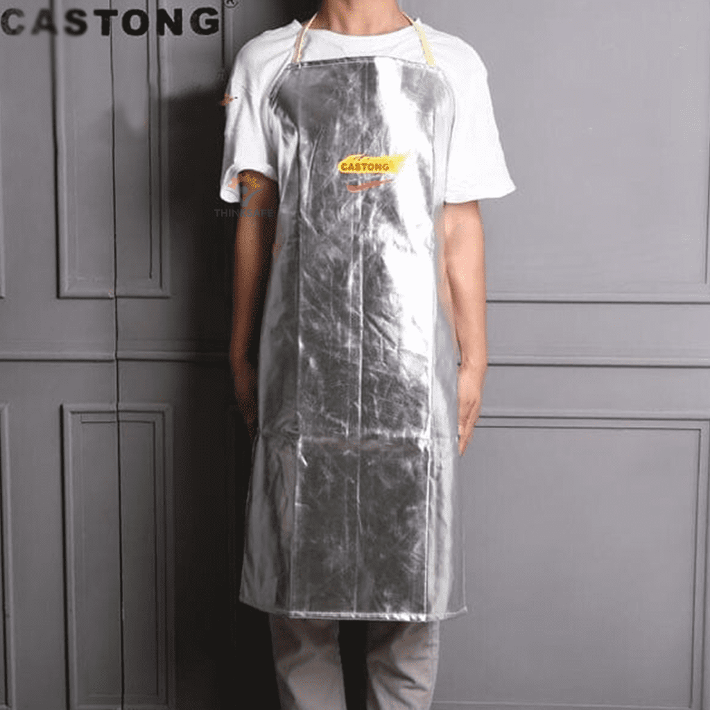 Tạp dề chịu nhiệt Castong MYBR-12070 chịu nhiệt 500°c và nhiệt bức xạ 1000℃ (dài 90cm, rộng 60cm))