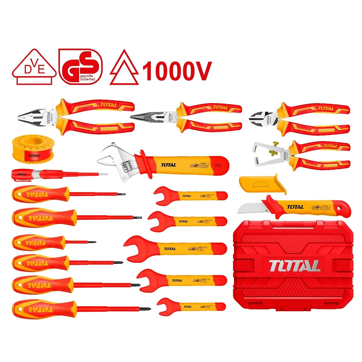 Bộ 19 công cụ cách điện Total THKITH1901