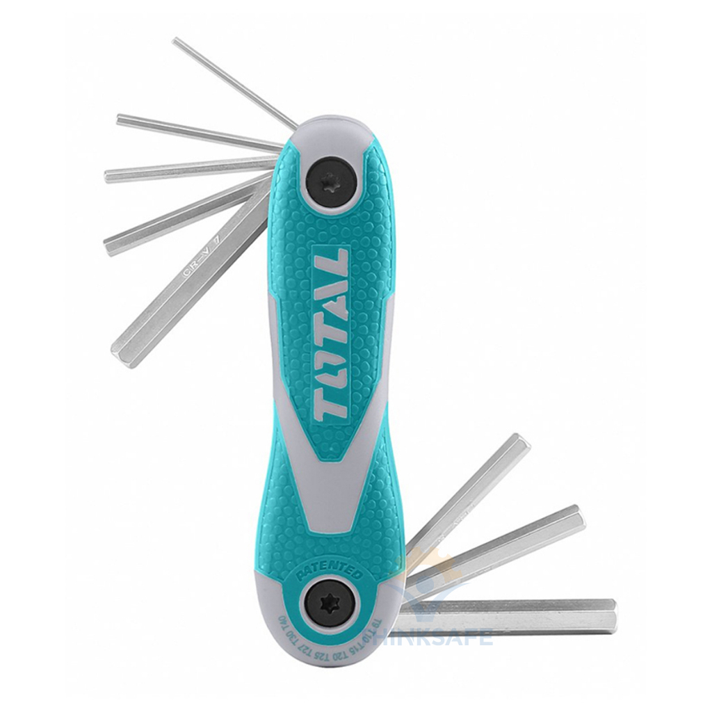Bộ khóa lục giác dạng xếp Total THT1061826
