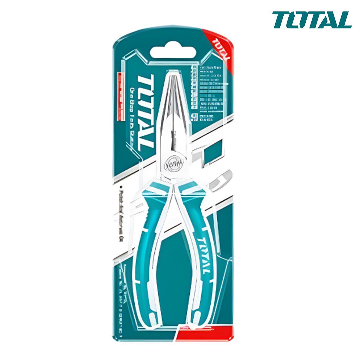 Kìm điện Total THT210706, THT120806P, THT210806 Thép Cr-v Cao Cấp Tay Cầm Chắc Chắn - THINKSAFE