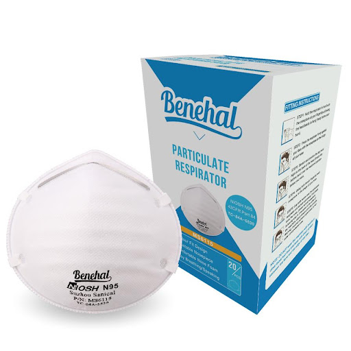 Khẩu Trang N95 4 Lớp Kháng Khuẩn Benehal