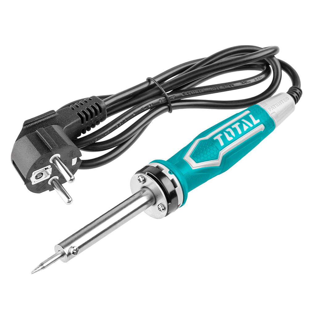 Mỏ hàn chì  Total TET1406, TET1406  đầu thẳng 220V-240V, thời gian làm nóng 3-5 phút mỏ hàn điện Total chính hãng - Thinksafe