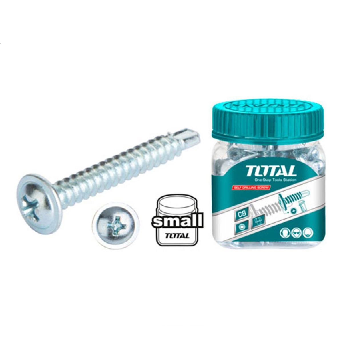 Bộ 150 vít tự khóa ST4.2x25mm TOTAL WJPS4202521