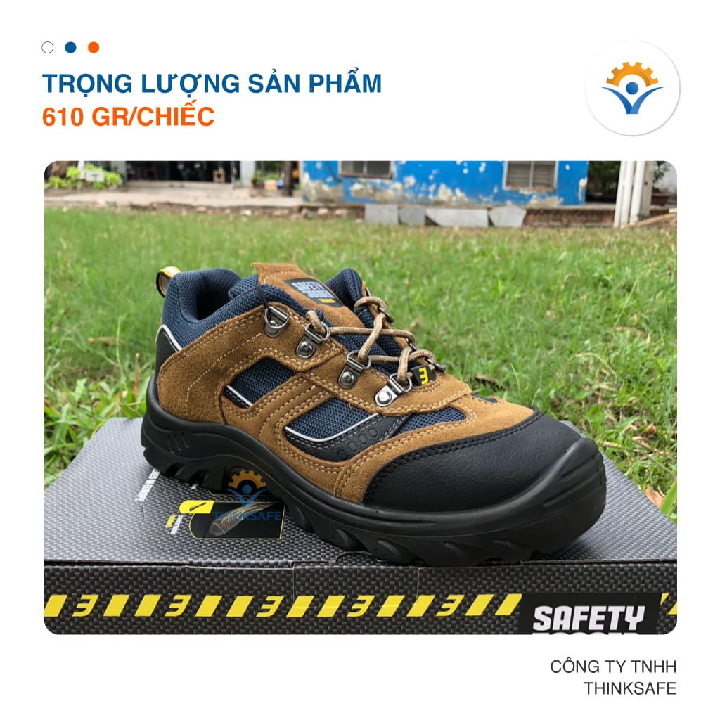 Giày bảo hộ Jogger X2020 da lộn chống đinh chống trượt thoáng khí Giày công trình chính hãng - THINKSAFE