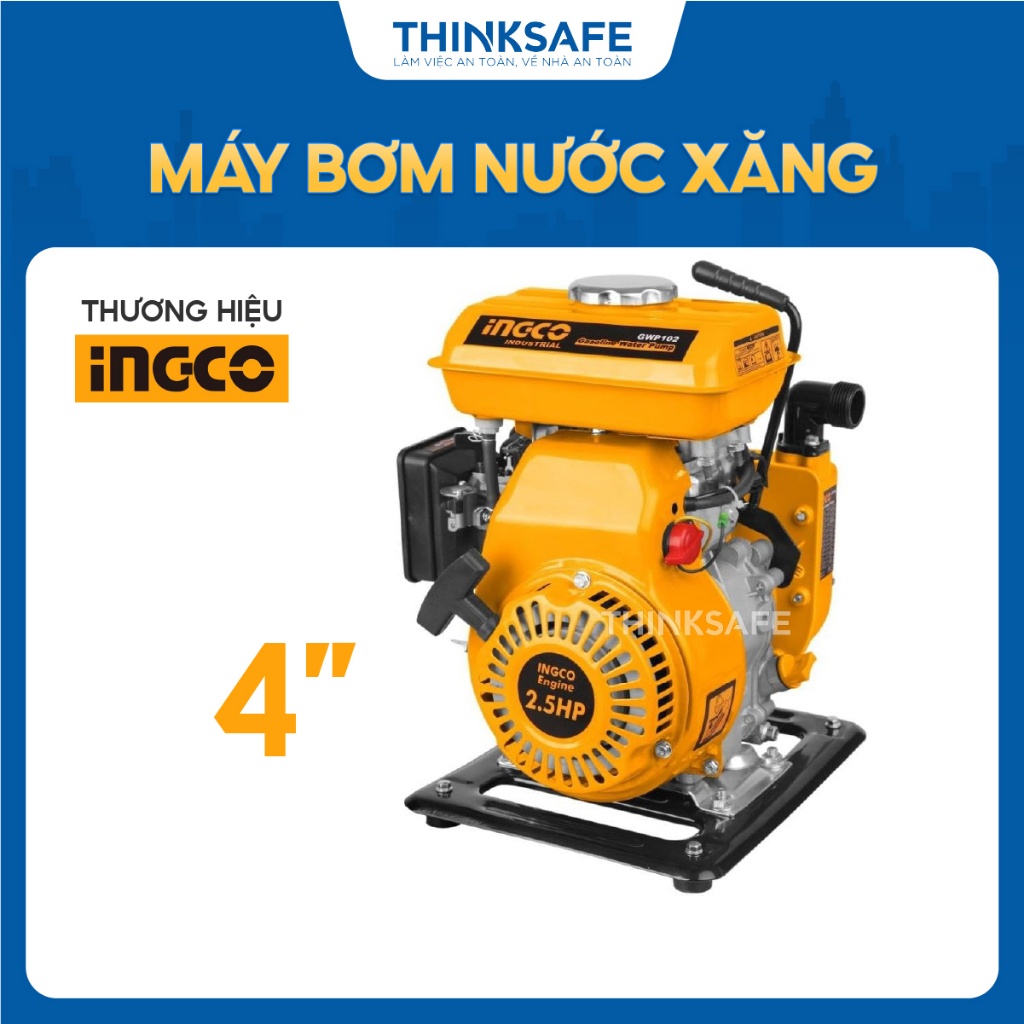 Máy Bơm Nước Xăng INGCO - Thinksafe