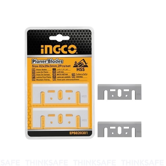 Lưỡi bào EPB820301 kích thước 82X29X3.0mm, chất liệu HSS sắc bén, bền bỉ - Thinksafe