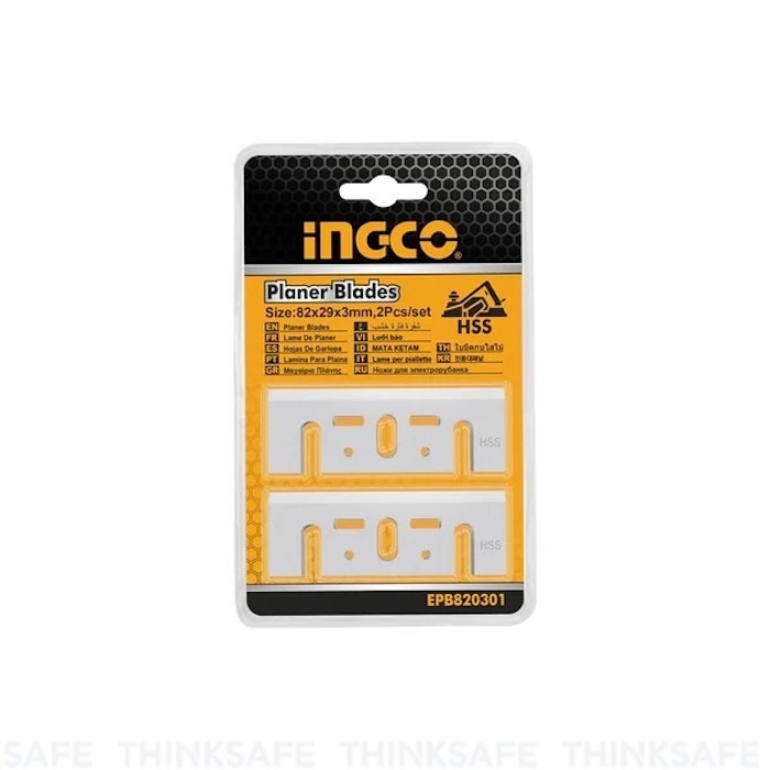 Lưỡi bào EPB820301 kích thước 82X29X3.0mm, chất liệu HSS sắc bén, bền bỉ - Thinksafe