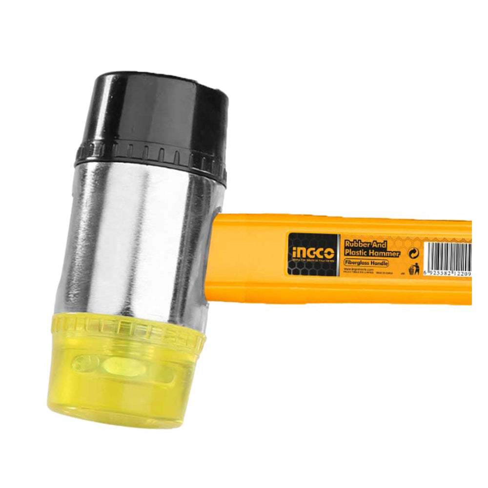 Búa đầu nhựa và cao su INGCO HRPH8140 - Đầu búa 40mm Thinksafe