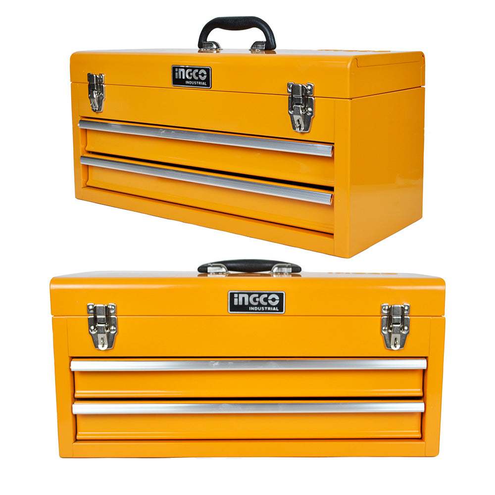 Bộ đồ nghề đa năng INGCO HTCS220971 gồm 97 món, thùng đồ nghề 3 ngăn kích thước 520x218x243mm - Thinksafe