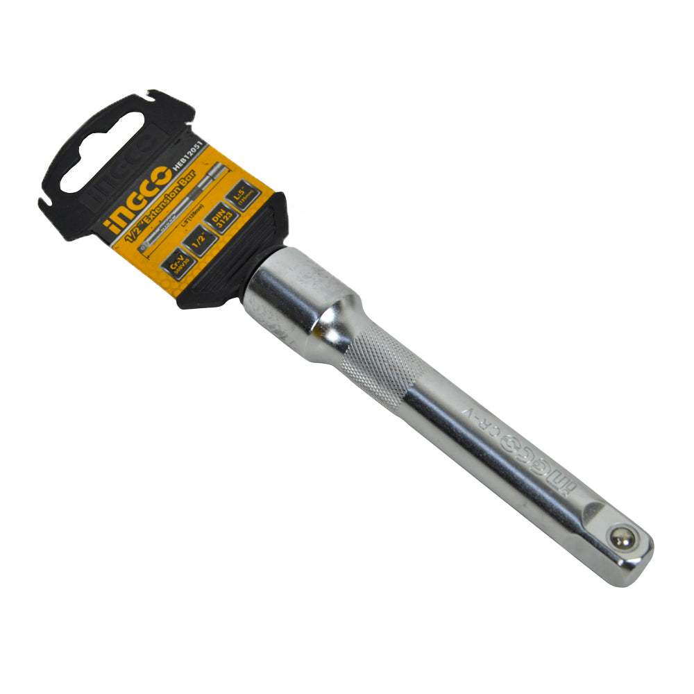 Thanh Mở 1/2 inch INGCO HEB12051 HEB12101, kích thước 127-354mm Chất Liệu 40Cr, Chịu Nhiệt, Đầu tuýp nối dài - Thinksafe