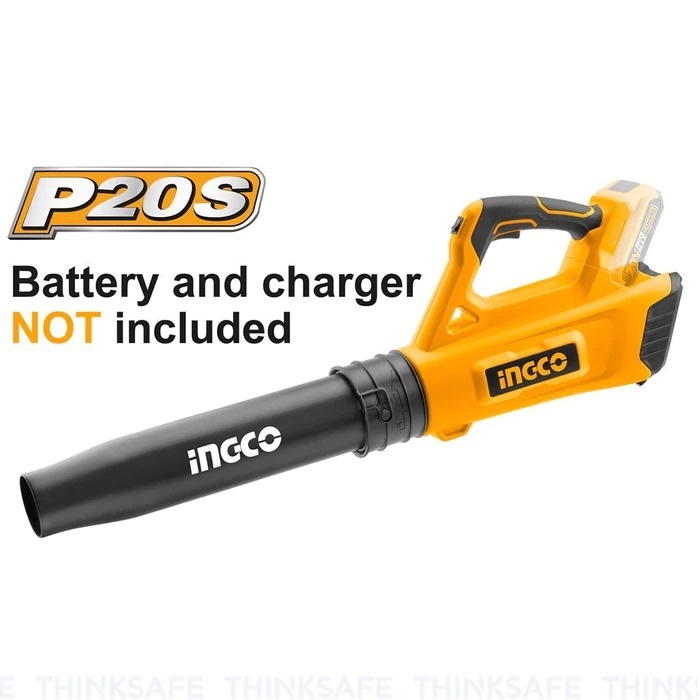 Máy thổi bụi dùng pin 20V INGCO CABLI20428, Động cơ không chổi than, Tốc độ 144km/h, Có điều tốc, Không kèm pin và sạc