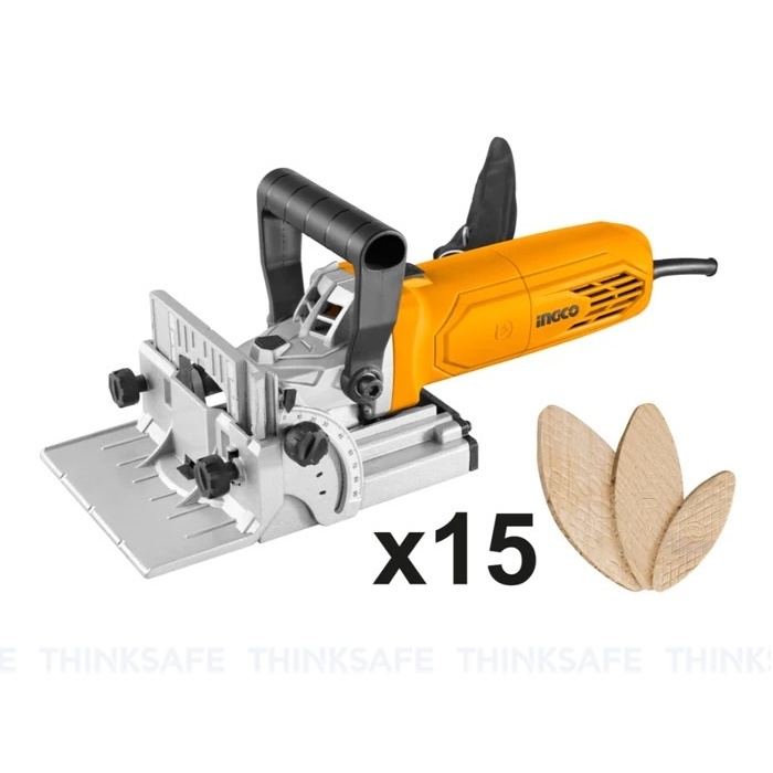 Máy ghép mộng Ingco BJ9508 công suất 950w đường kính lưỡi 100mm tốc độ không tải 11000rpm Máy phay gỗ - Thinksafe