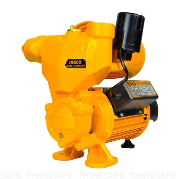 Máy bơm nước tự mồi INGCO Điện áp 220V, Công suất 370W - 750W, bơm tối đa 32m, hút sâu 8m, mô tơ dây đồng - Thinksafe