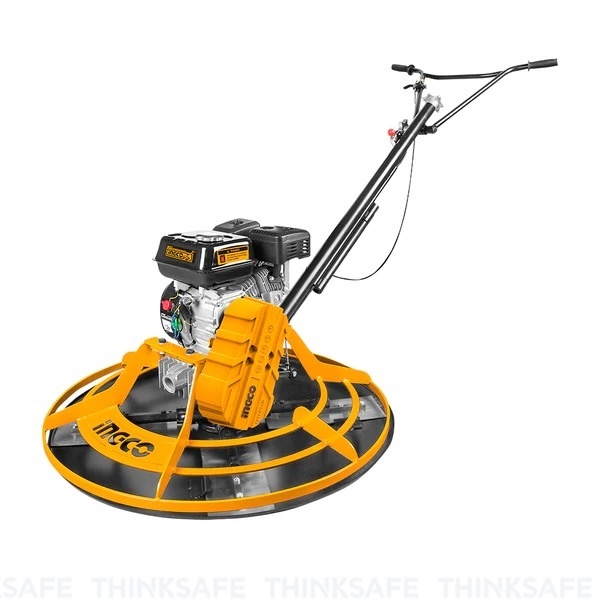 Máy xoa nền bê tông INGCO GPT361-2 dùng xăng, công suất 6.5HP, 4 lưỡi cắt kích thước 35X15cm Máy đầm - Thinksafe