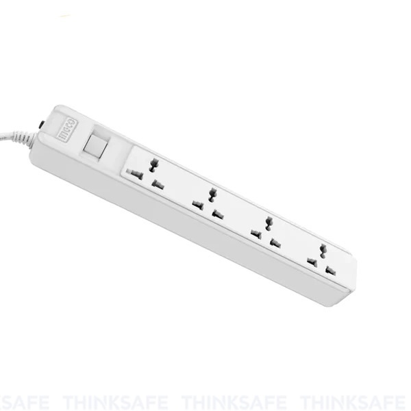 Ổ Cắm Điện Đa Năng INGCO HES23042V ổ cắm 1 công tắc 13A chịu tải 3250W Dây đồng 3m chống cháy, quá tải, chống giật - Thi