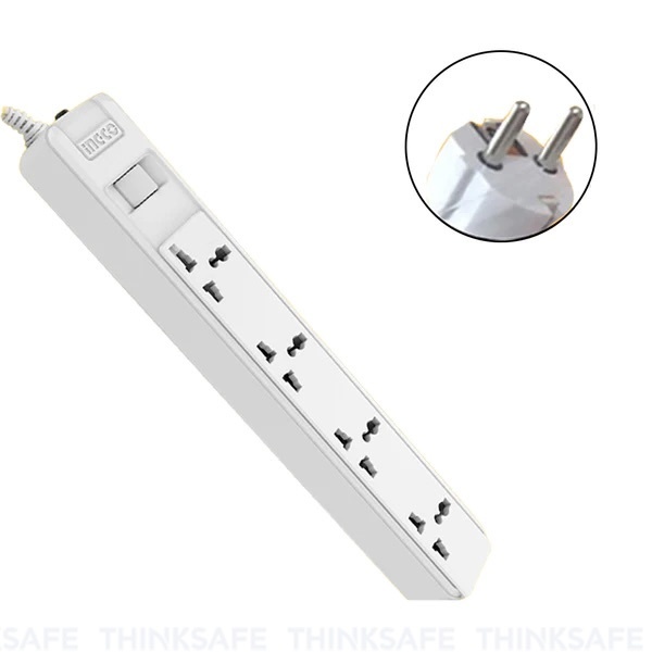 Ổ Cắm Điện Đa Năng INGCO HES23042V ổ cắm 1 công tắc 13A chịu tải 3250W Dây đồng 3m chống cháy, quá tải, chống giật - Thi