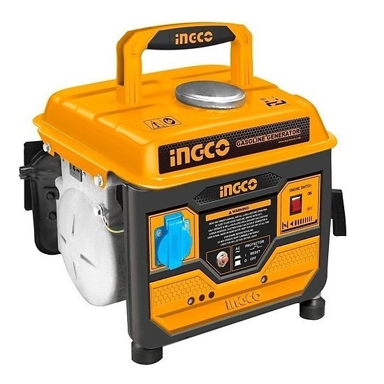 Máy phát điện xăng INGCO điện thế 220-240V, công suất cực đại 0.8W đến 7.5 KW, loại dây đồng và dây nhôm - Thinksafe