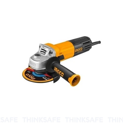 Máy mài góc INGCO AG7106-2  công suất 710W tốc độ không tải 2500rpm đĩa mài 100mm cốt mài M10, 1 tay cầm phụ - Thinksafe