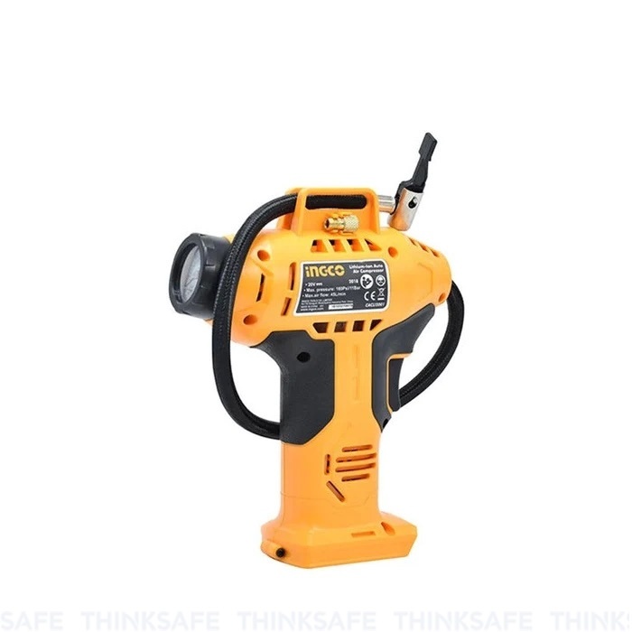 Dụng cụ kiểm tra lốp ô tô dùng pin 20V INGCO CACLI2001, Áp suất tối đa 150PSI/10BAR - Thinksafe