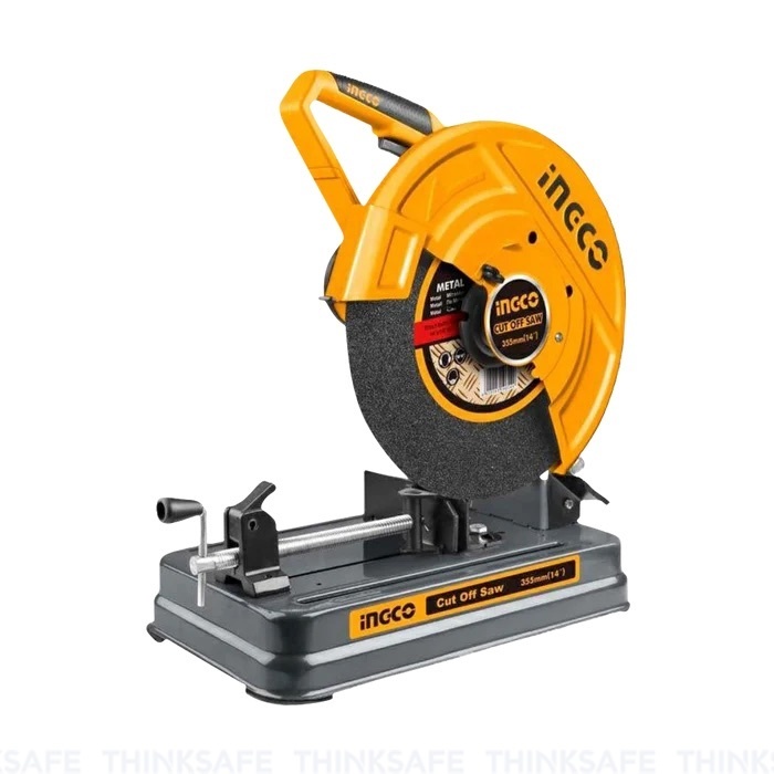Máy cắt sắt INGCO công suất 2350W - 2400W tốc độ 3800v/p, lưỡi cắt 355mm, Máy cắt cầm tay cắt tối đa 100mm - Thinksafe