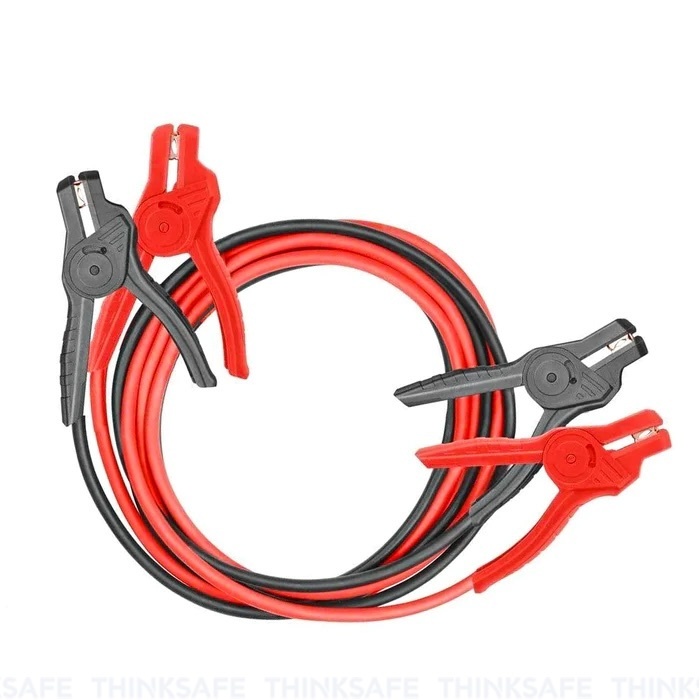 Dây cáp sạc bình INGCO chất liệu đồng, đường kính ngoài dây cáp 8-10mm, dây câu bình ắc quy 200 đến 600AMP - Thinksafe