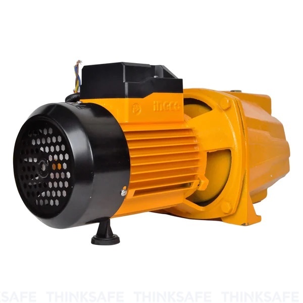 Máy bơm phun INGCO công suất 750W - 1500W, độ hút sâu 9m, Mô tơ dây đồng, Máy bơm đẩy xa dây cáp dài 0.15m - Thinksafe