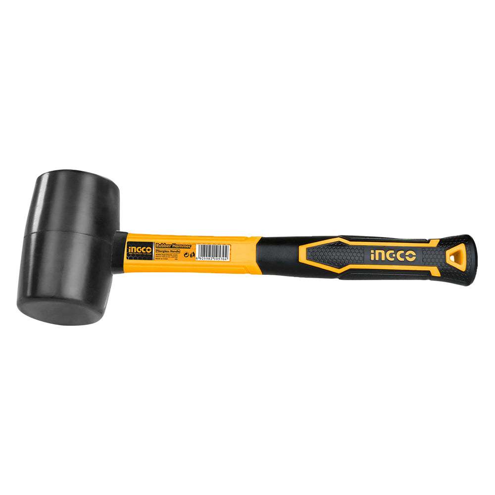 Búa Cao Su Đen INGCO HRUH8208 - Đầu Nặng 220g 450g - Thinksafe