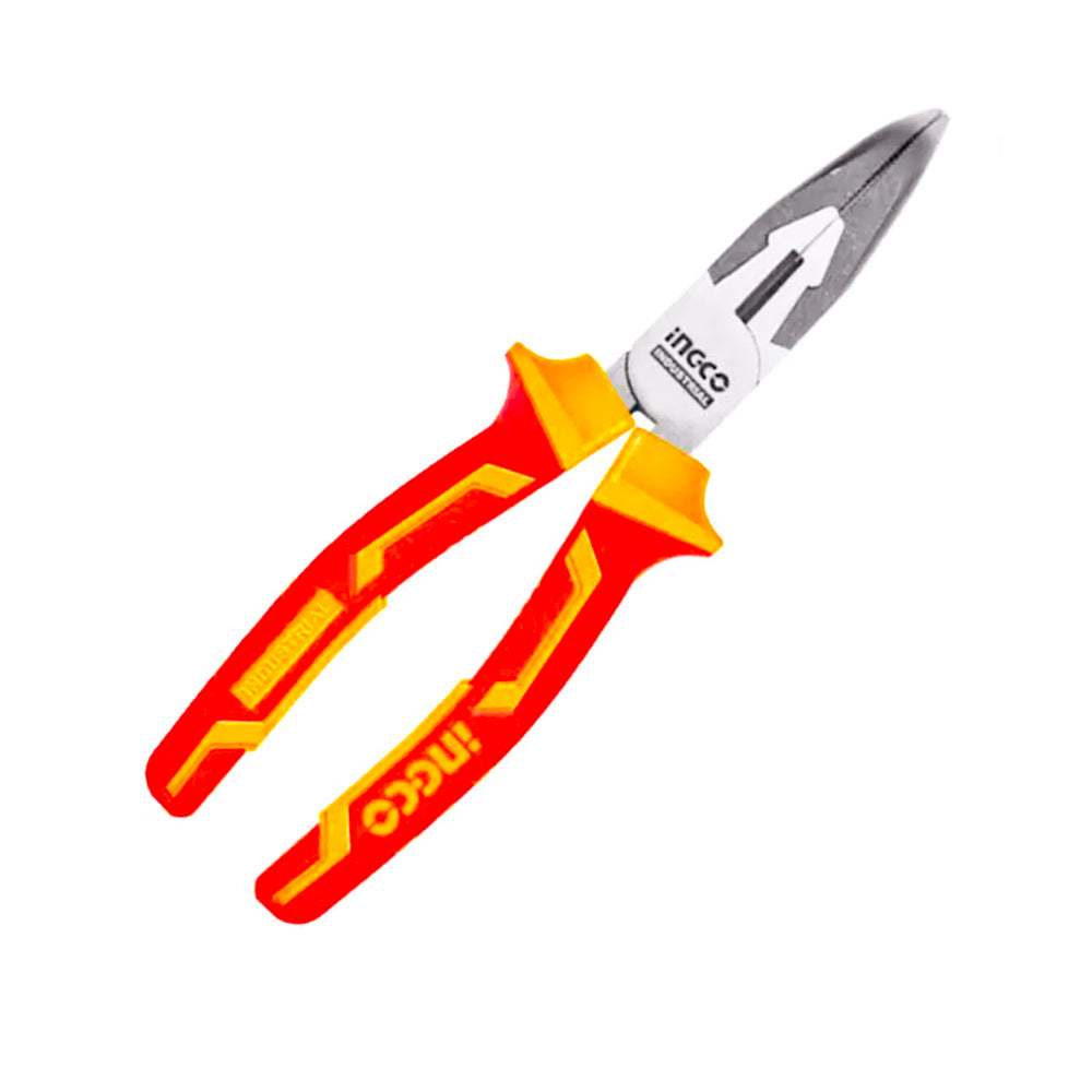 Kìm mũi cong cách điện INGCO HIBNP28208 8