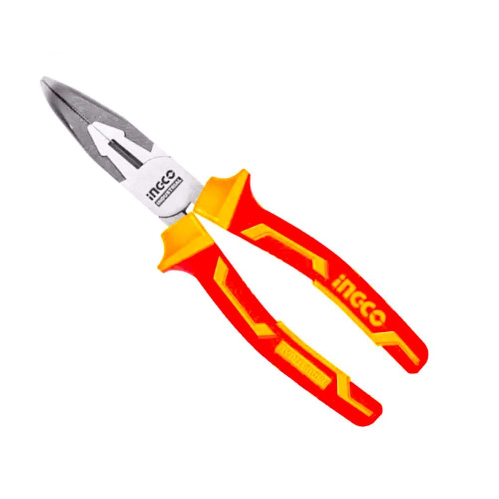 Kìm mũi cong cách điện INGCO HIBNP28208 8