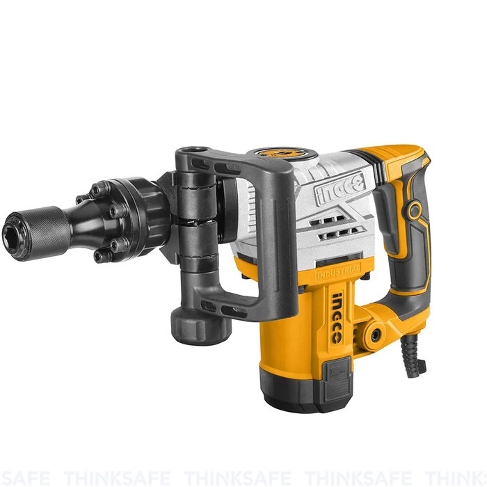 Máy đục bê tông INGCO PDB13008 công suất 1300W, chống rung, tốc độ đập 3800bmp, lực đập 20J Máy khoan đục - Thinksafe