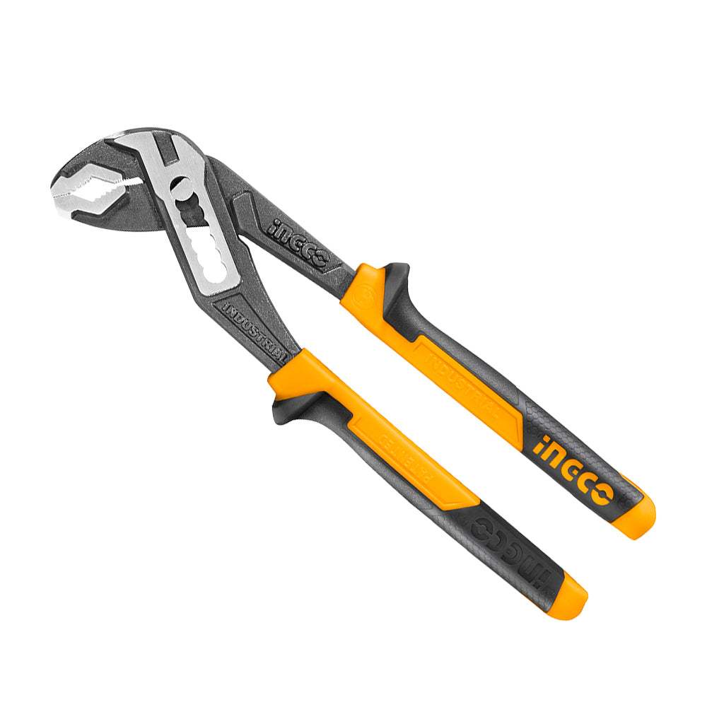 Kềm mỏ quạ INGCO 10 12 16 inch, Miệng mở tối đa 40mm, Chất liệu thép CR-V đen bóng, tay cầm hai màu - Thinksafe