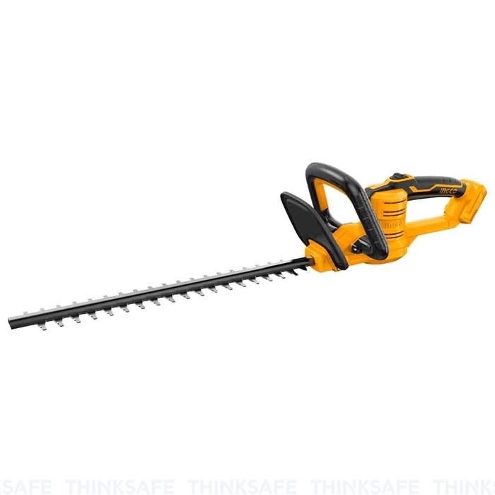 Máy cắt hàng rào 20V INGCO CHTLI20018, Chiều dài lưỡi 18inch, Tốc độ tối đa 140rpm, Không kèm pin và sạc - Thinksafe
