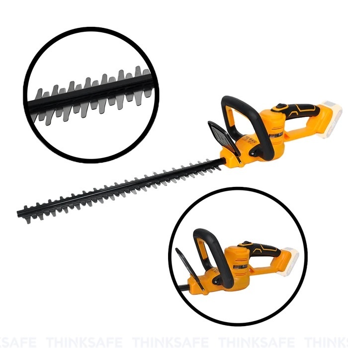 Máy cắt hàng rào 20V INGCO CHTLI20018, Chiều dài lưỡi 18inch, Tốc độ tối đa 140rpm, Không kèm pin và sạc - Thinksafe