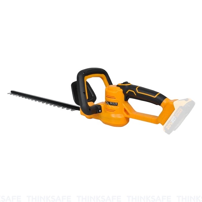 Máy cắt hàng rào 20V INGCO CHTLI20018, Chiều dài lưỡi 18inch, Tốc độ tối đa 140rpm, Không kèm pin và sạc - Thinksafe