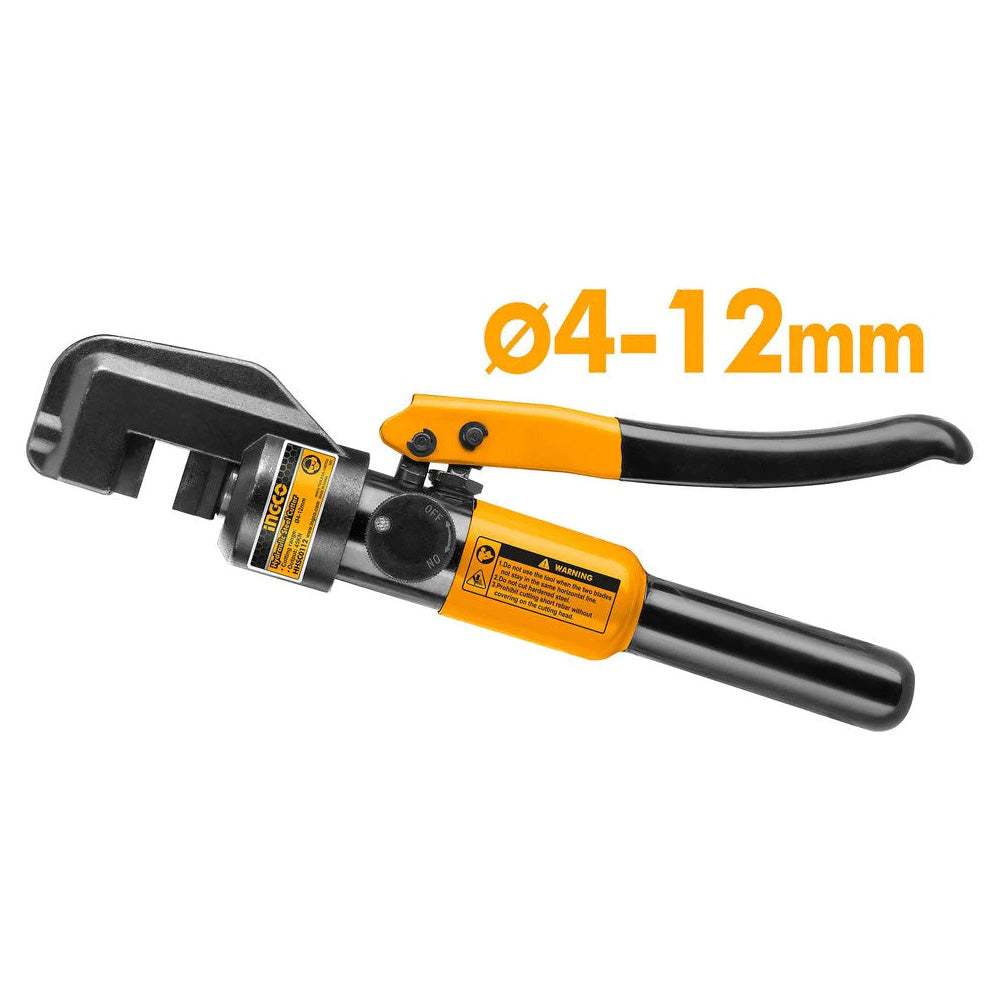 Kìm cắt thép thủy lực INGCO HHSC0112 φ4-φ12mm - Lực 45kN, Cú đánh 15mm - Chiều dài 315mm - Thinksafe