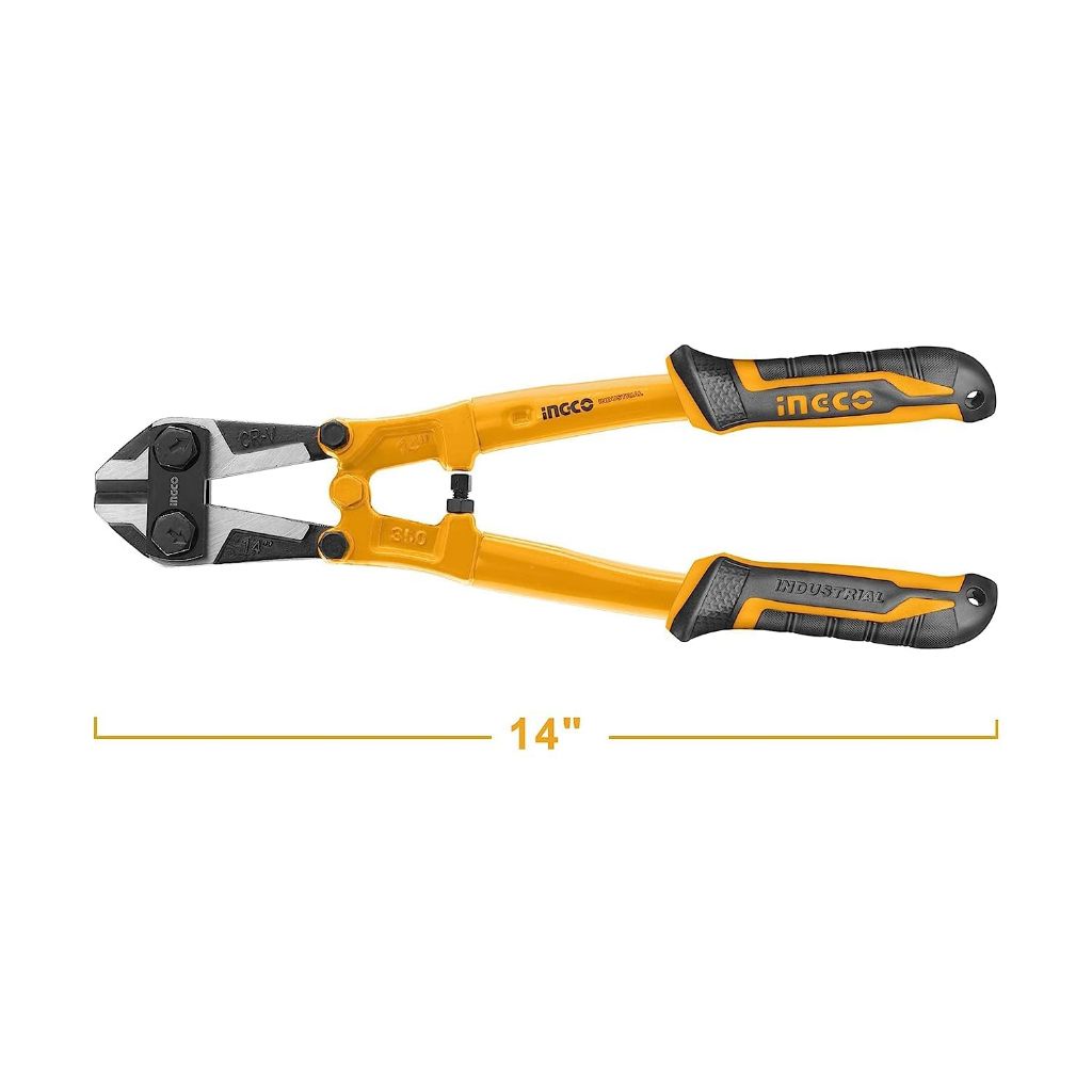 Kìm cộng lực 14-24 inch INGCO HBC1814, Cắt tối đa 7mm, Tay cầm thoải mái - Thinksafe