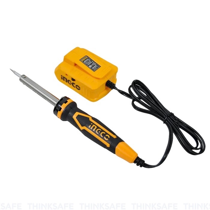 Mỏ hàn pin 20V INGCO CSILI2001, Công suất 40W, Thời gian làm nóng 3~5 phút, Không kèm pin và sạc - Thinksafe