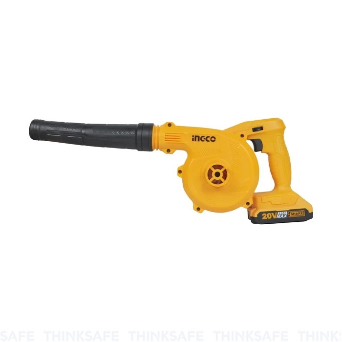 Máy thổi bụi pin 20V INGCO CABLI200181, Lưu lượng khí tối đa 2.7m³/phút, Kèm 1 pin 2.0Ah và 1 sạc - Thinksafe